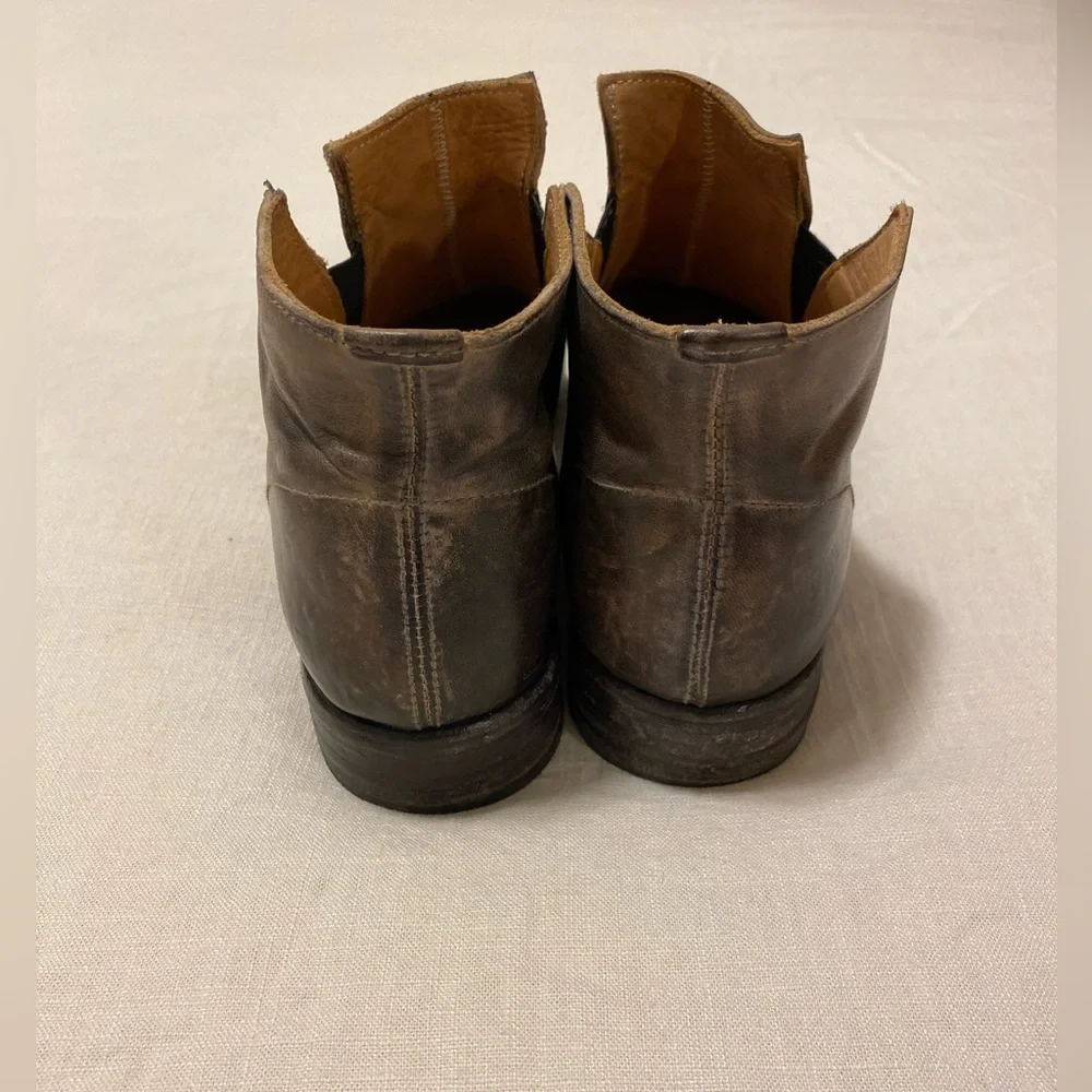 Stunning Shoto Mahogany Brogue Boots - Picture 5 of 12